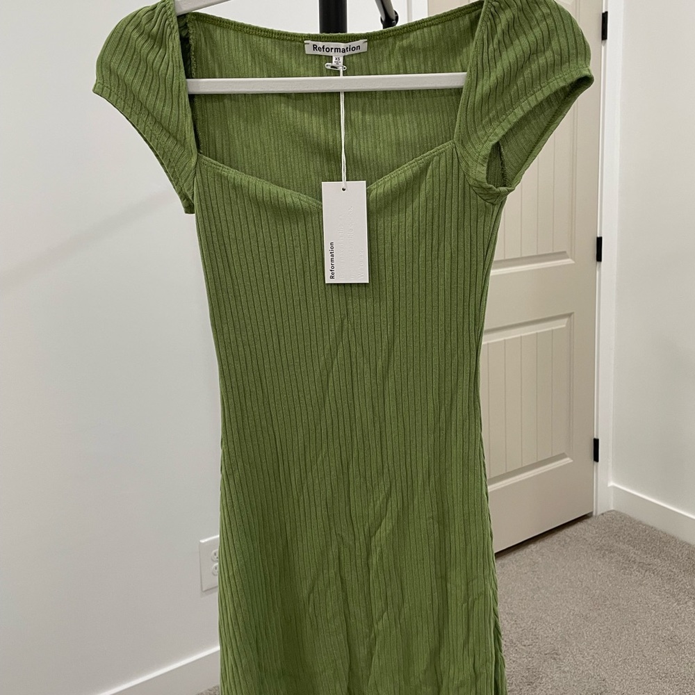 Reformation Percy Knit Dress